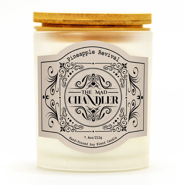 image of the mad chandler's pineapple candle named pineapple revival