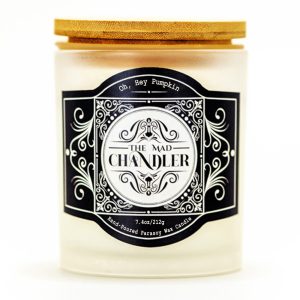 image of a coconut pumpkin scented candle